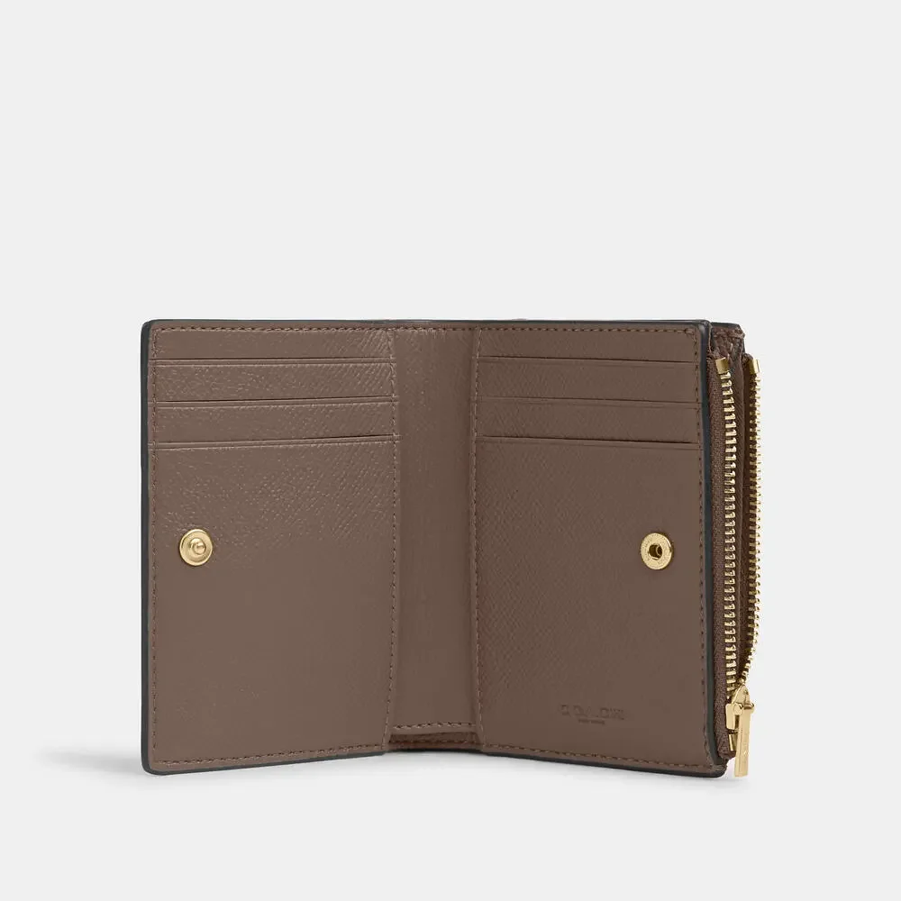 Coach Outlet Bifold Wallet - Stone/Gold - Picture 3 of 6
